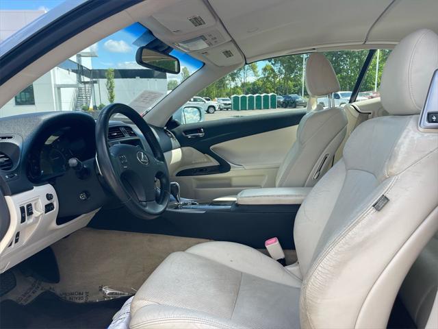 used 2010 Lexus IS 250C car, priced at $15,450
