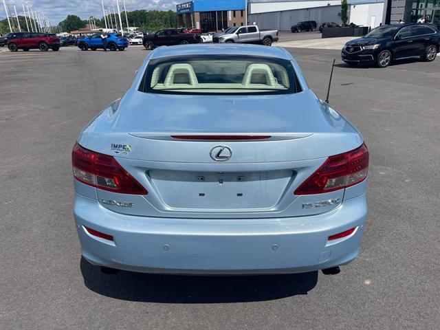 used 2010 Lexus IS 250C car, priced at $15,450