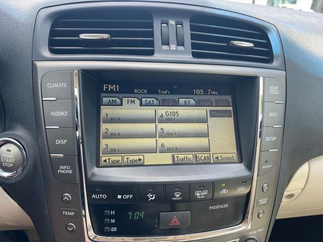 used 2010 Lexus IS 250C car, priced at $15,450
