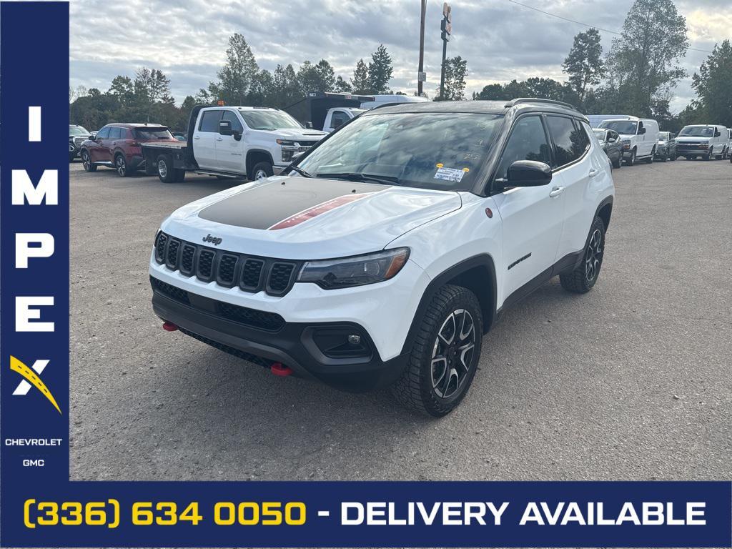 used 2025 Jeep Compass car, priced at $24,250