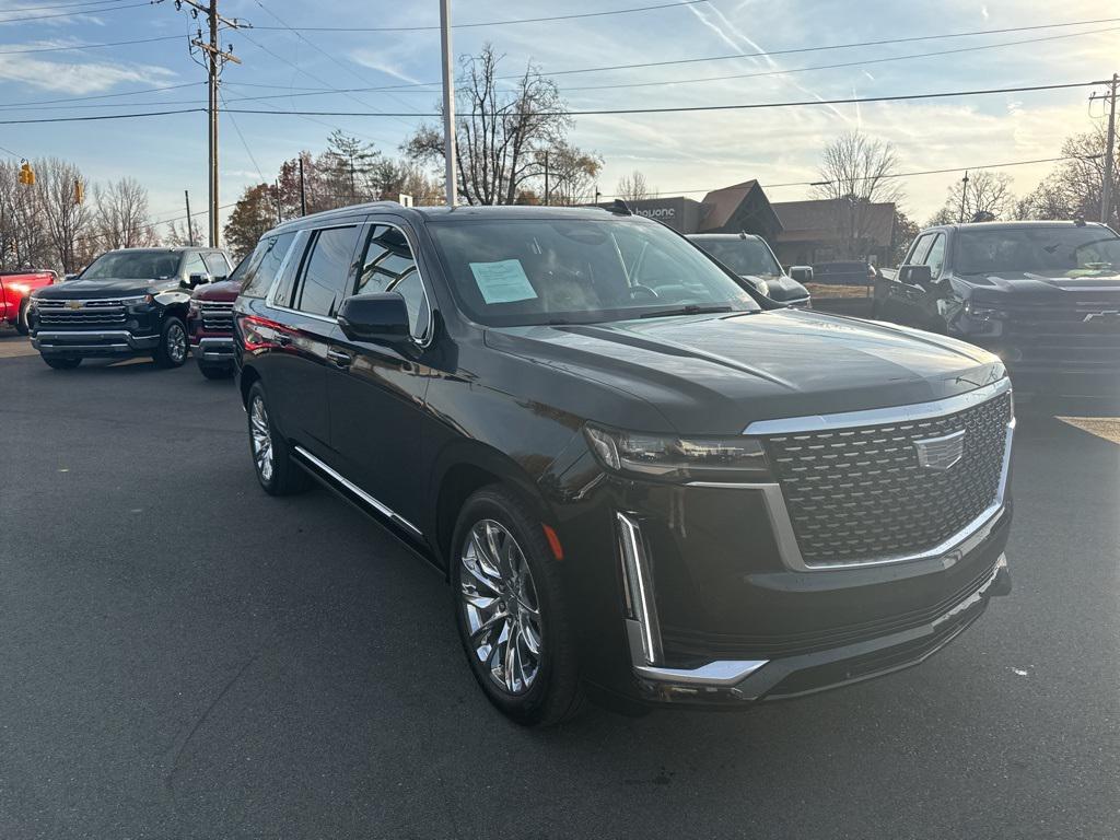 used 2021 Cadillac Escalade ESV car, priced at $48,680