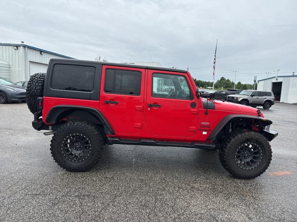 used 2016 Jeep Wrangler Unlimited car, priced at $20,990
