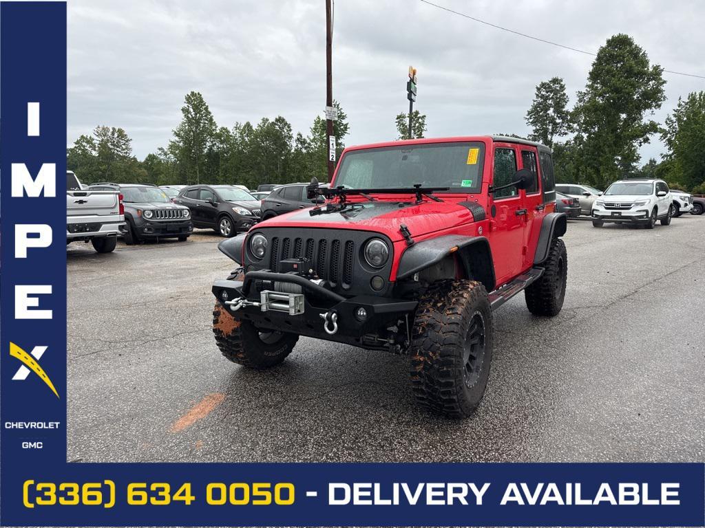 used 2016 Jeep Wrangler Unlimited car, priced at $20,990