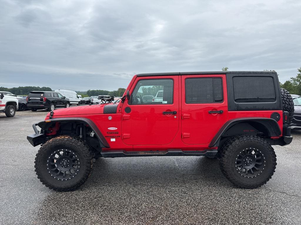 used 2016 Jeep Wrangler Unlimited car, priced at $20,990