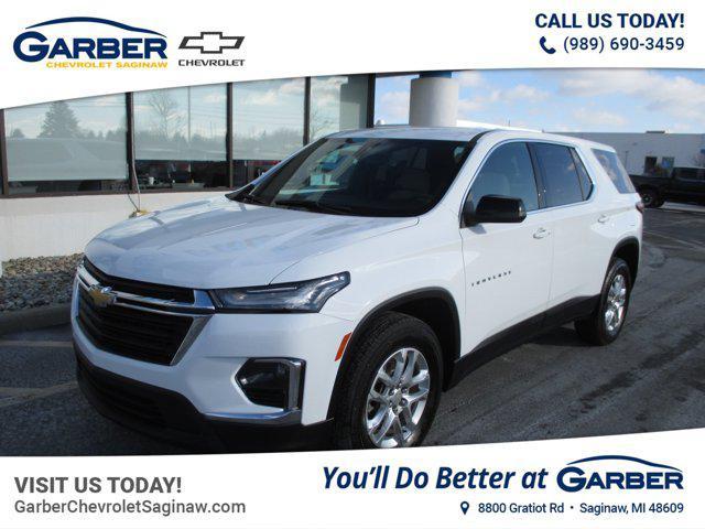 used 2022 Chevrolet Traverse car, priced at $29,410