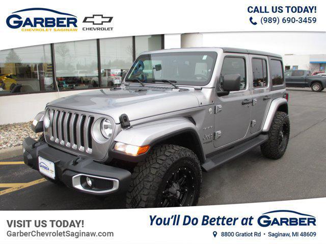 used 2020 Jeep Wrangler Unlimited car, priced at $30,452