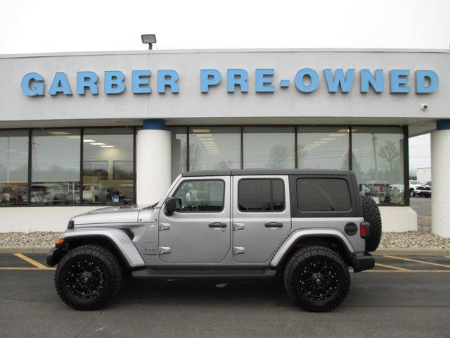 used 2020 Jeep Wrangler Unlimited car, priced at $30,452