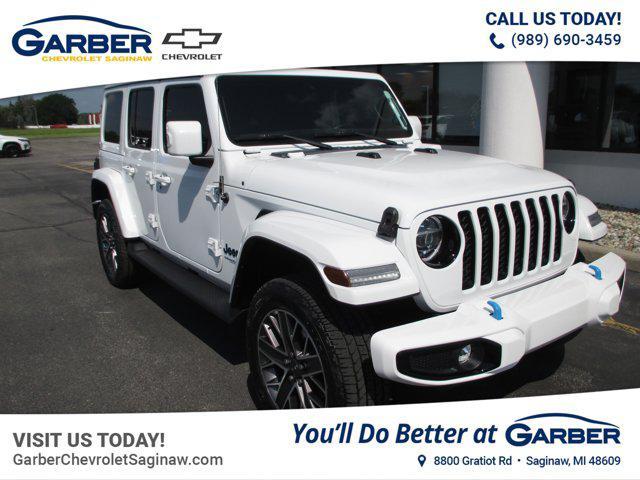 used 2022 Jeep Wrangler Unlimited 4xe car, priced at $37,996