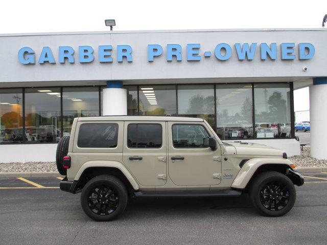 used 2022 Jeep Wrangler Unlimited 4xe car, priced at $35,693