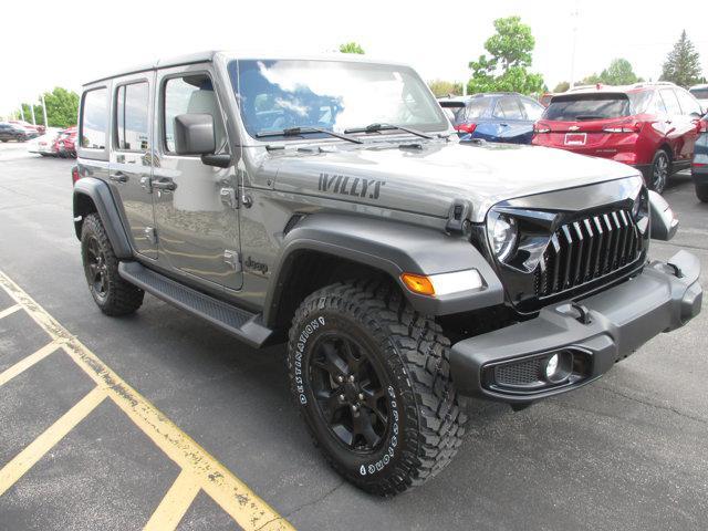used 2023 Jeep Wrangler car, priced at $35,297