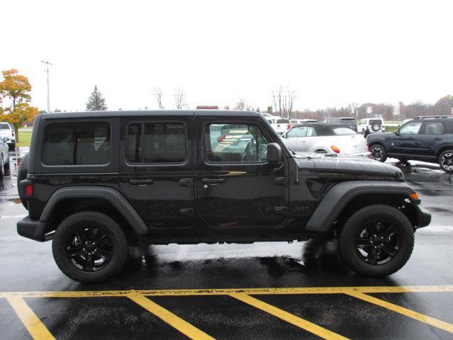 used 2021 Jeep Wrangler Unlimited car, priced at $27,710