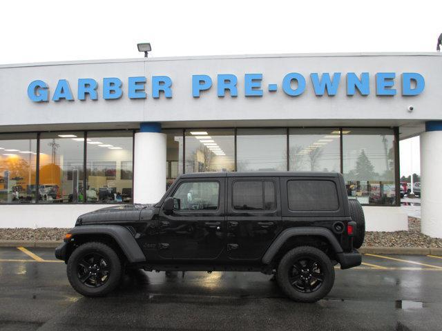 used 2021 Jeep Wrangler Unlimited car, priced at $27,710