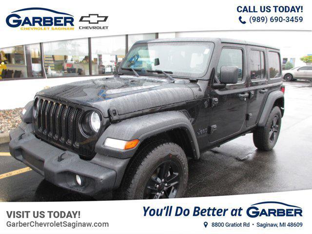 used 2021 Jeep Wrangler Unlimited car, priced at $31,954