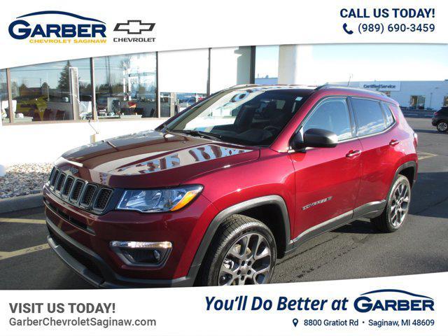 used 2021 Jeep Compass car, priced at $21,236