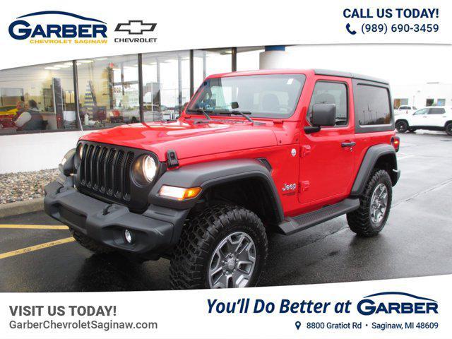 used 2018 Jeep Wrangler car, priced at $24,937