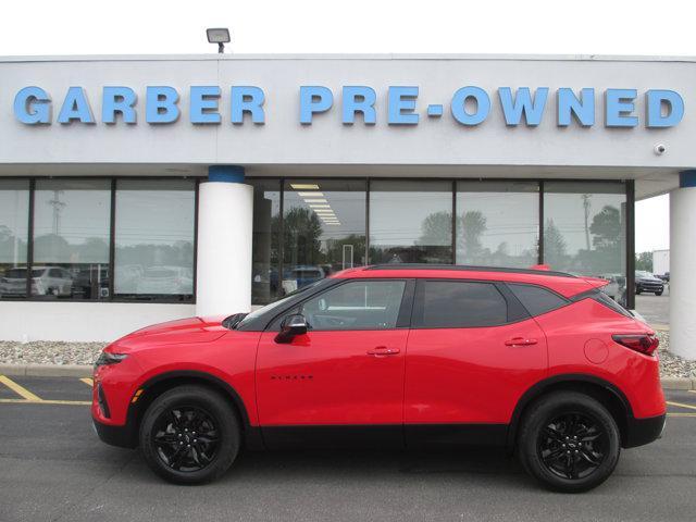 used 2022 Chevrolet Blazer car, priced at $28,732