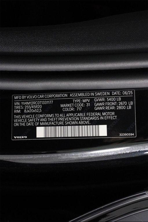 new 2026 Volvo XC60 car, priced at $56,395