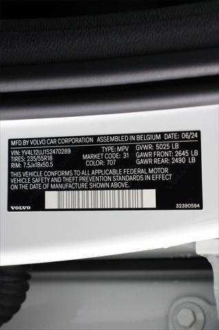 used 2025 Volvo XC40 car, priced at $32,595