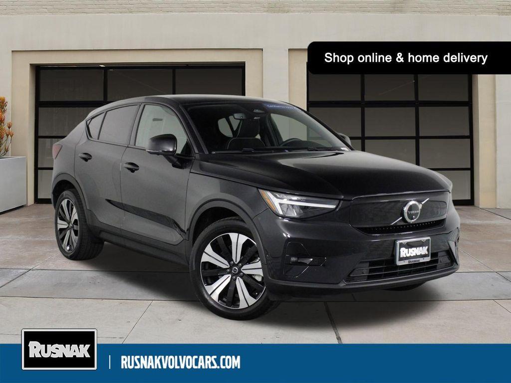 used 2023 Volvo C40 Recharge Pure Electric car, priced at $24,890