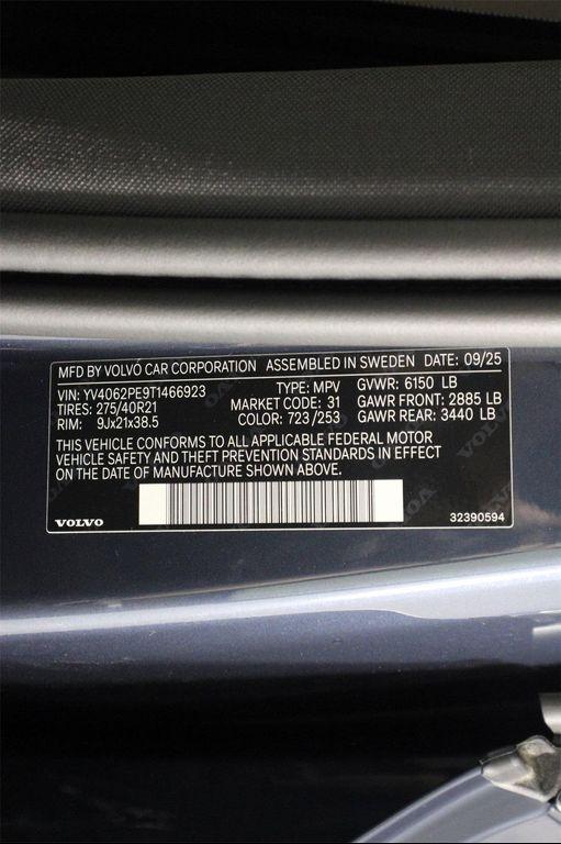 new 2026 Volvo XC90 car, priced at $71,825