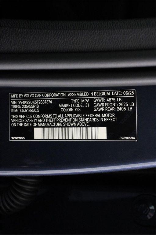 new 2026 Volvo XC40 car, priced at $43,295