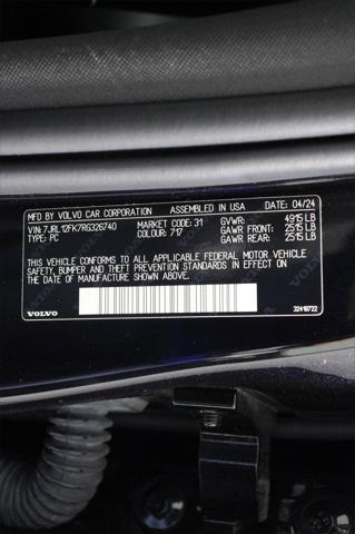 used 2024 Volvo S60 car, priced at $30,995