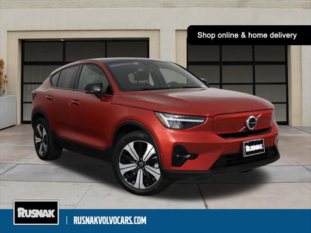 used 2023 Volvo C40 Recharge Pure Electric car, priced at $31,445