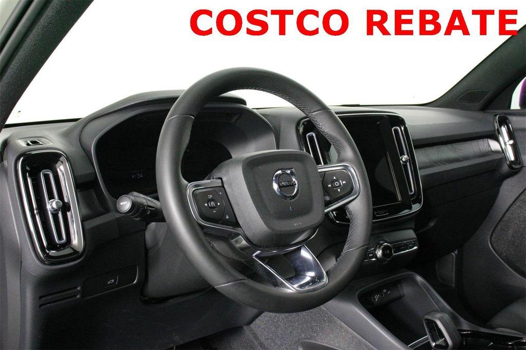 used 2023 Volvo C40 Recharge Pure Electric car, priced at $27,780