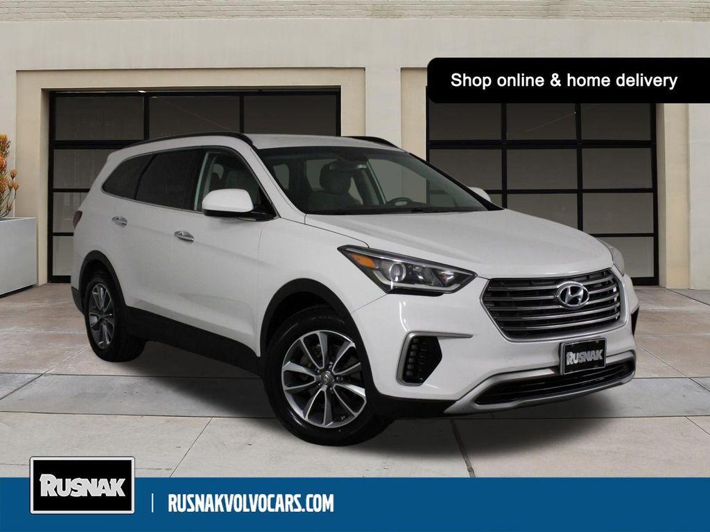 used 2017 Hyundai Santa Fe car, priced at $10,995