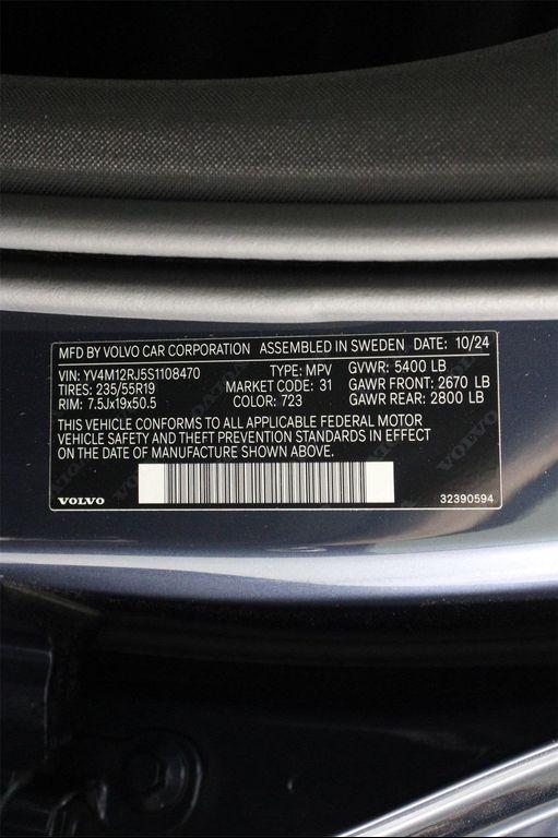 used 2025 Volvo XC60 car, priced at $44,289