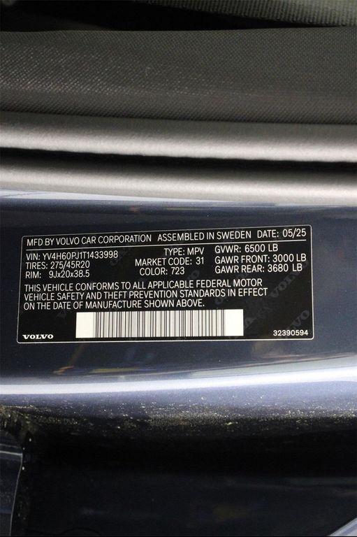 new 2026 Volvo XC90 Plug-In Hybrid car, priced at $77,495