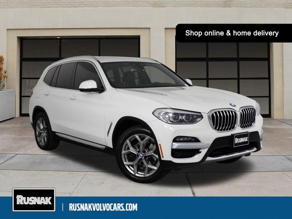 used 2021 BMW X3 car, priced at $26,595