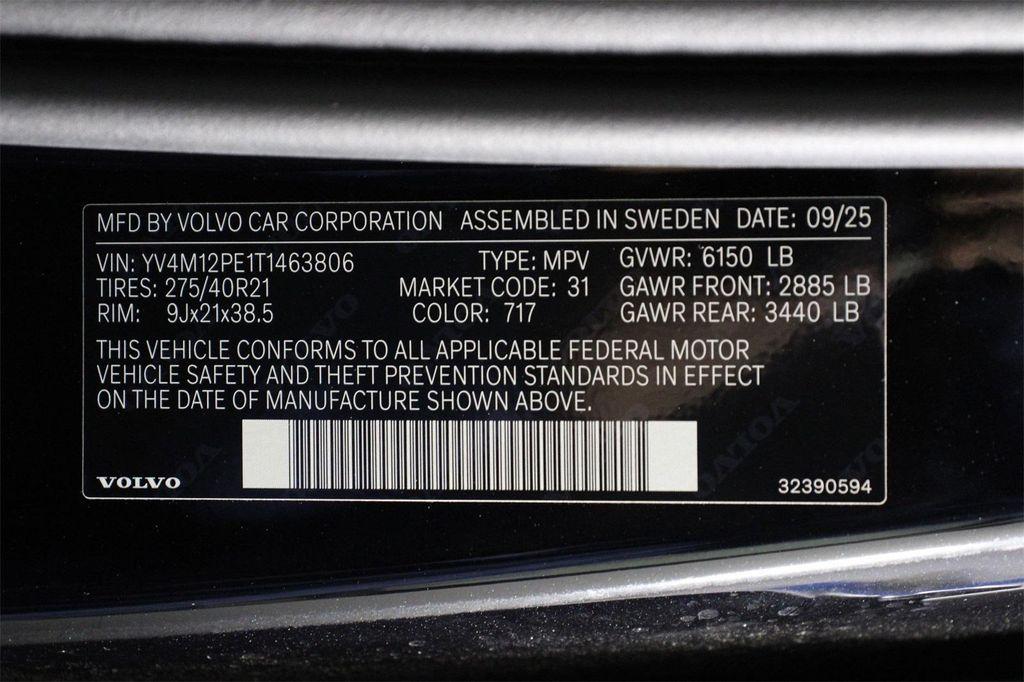 new 2026 Volvo XC90 car, priced at $67,235