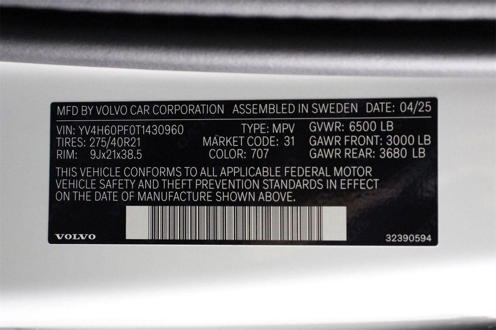 new 2026 Volvo XC90 Plug-In Hybrid car, priced at $85,625