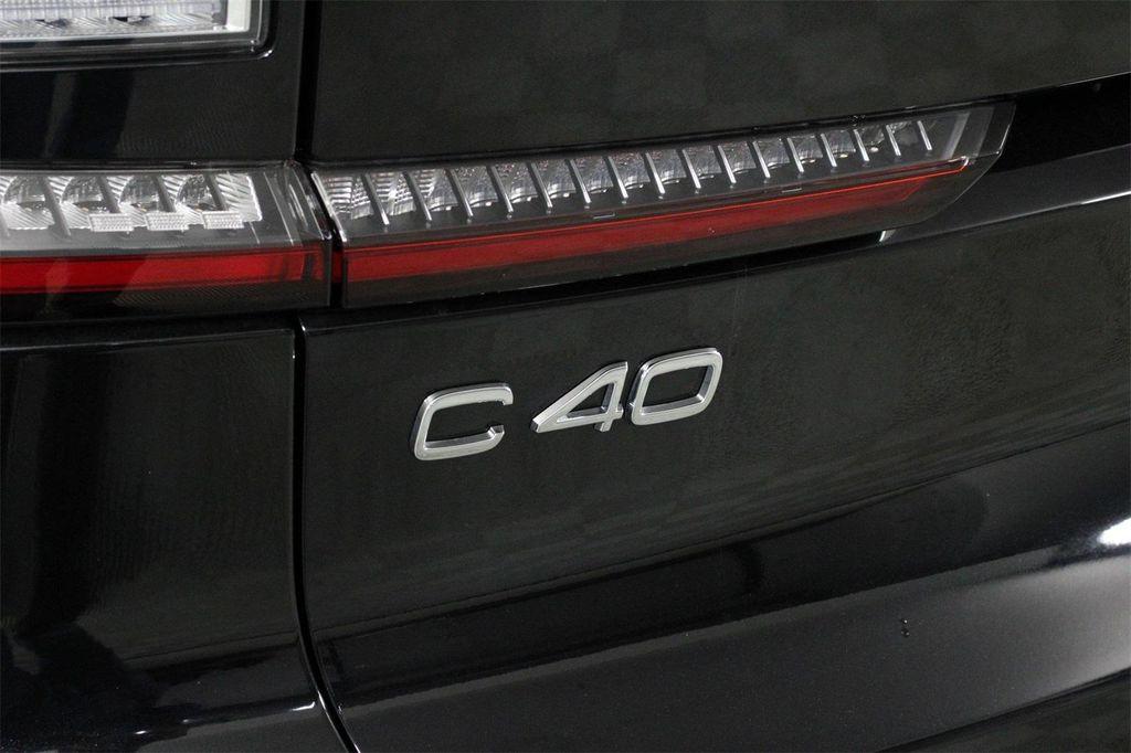 used 2023 Volvo C40 Recharge Pure Electric car, priced at $30,027