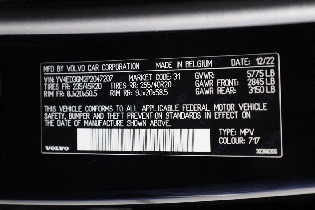 used 2023 Volvo C40 Recharge Pure Electric car, priced at $30,027