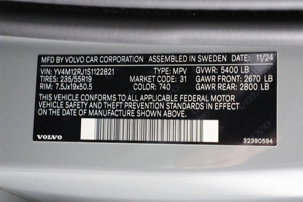 used 2025 Volvo XC60 car, priced at $46,787