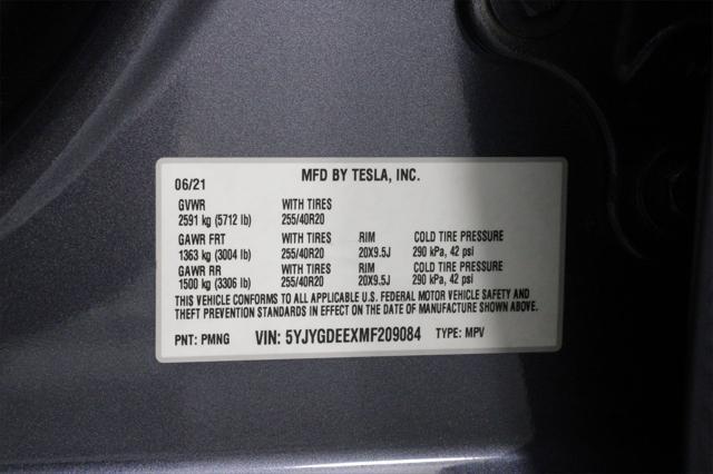 used 2021 Tesla Model Y car, priced at $27,920