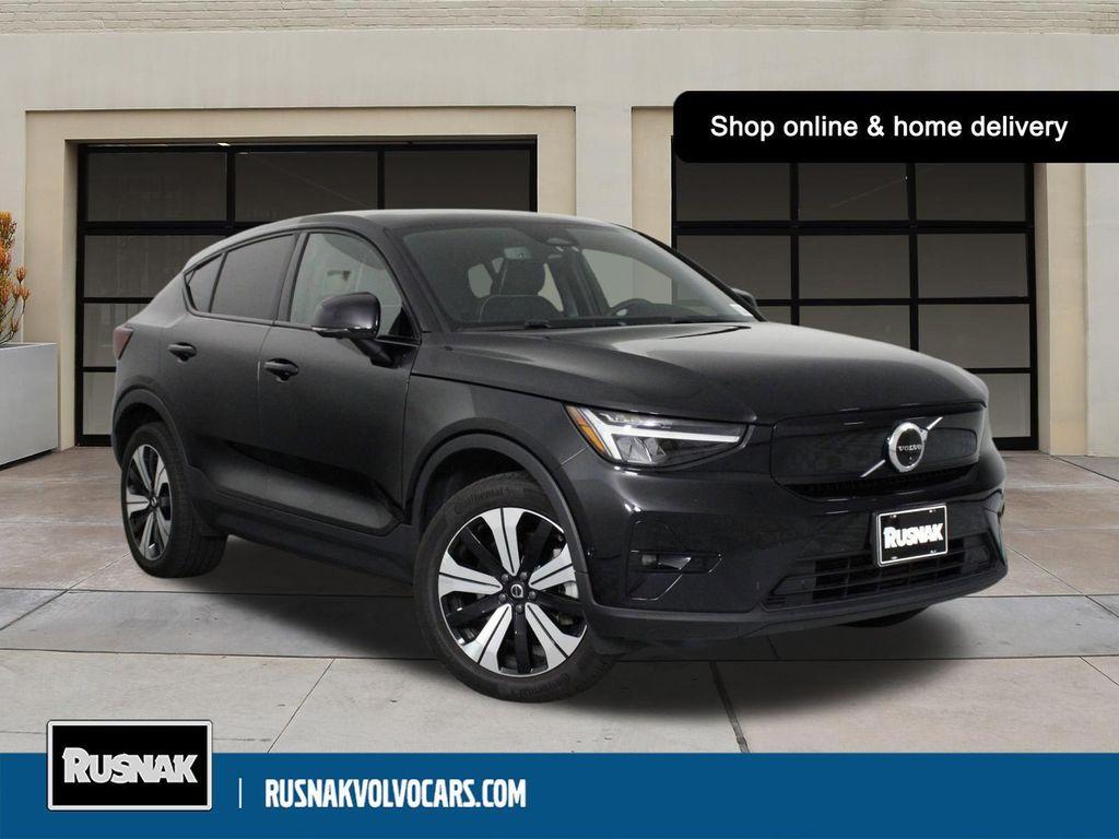 used 2023 Volvo C40 Recharge Pure Electric car, priced at $24,999