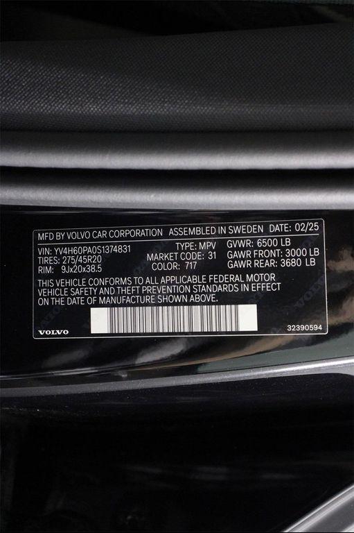 new 2025 Volvo XC90 Plug-In Hybrid car, priced at $75,290