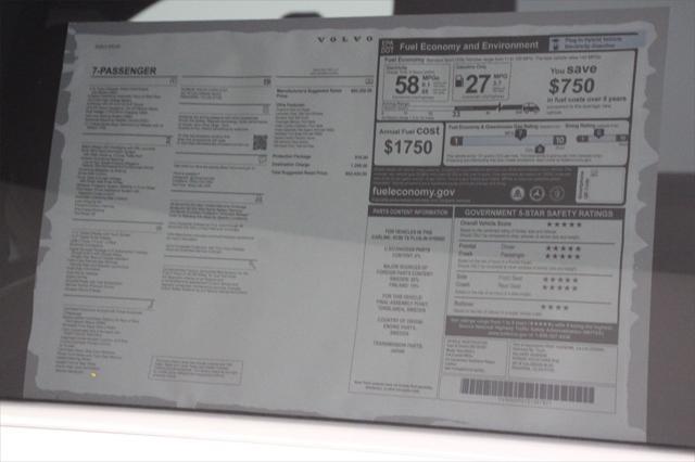 new 2025 Volvo XC90 Plug-In Hybrid car, priced at $82,405