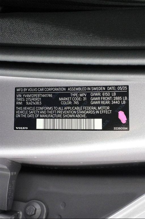 new 2026 Volvo XC90 car, priced at $68,520