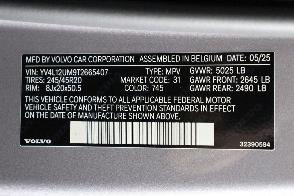 new 2026 Volvo XC40 car, priced at $53,975