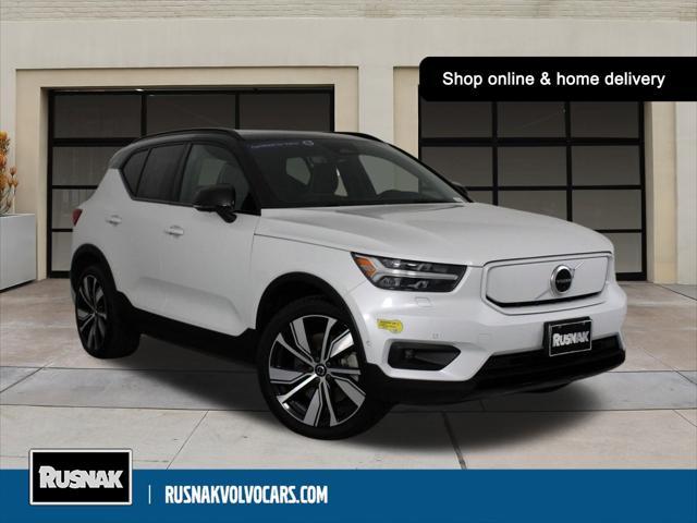 used 2022 Volvo XC40 Recharge Pure Electric car, priced at $29,995