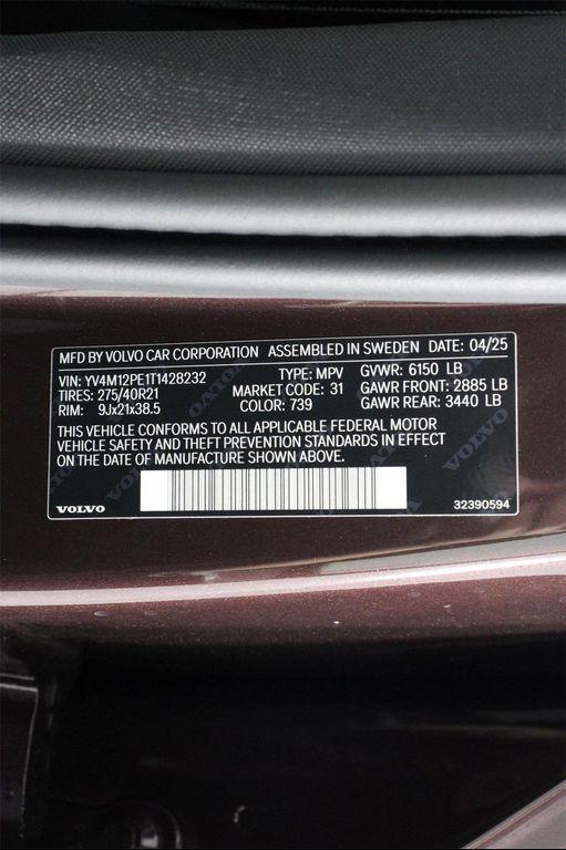 new 2026 Volvo XC90 car, priced at $69,030