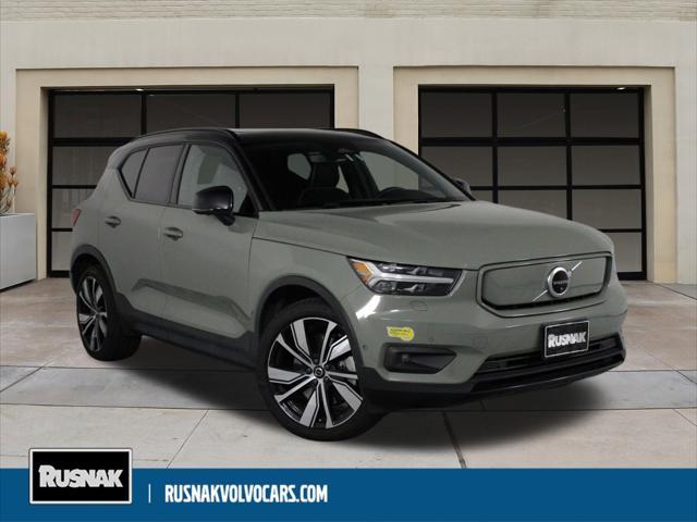 used 2022 Volvo XC40 Recharge Pure Electric car, priced at $30,226