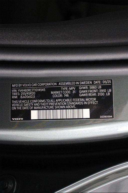 new 2026 Volvo XC60 Plug-In Hybrid car, priced at $68,690