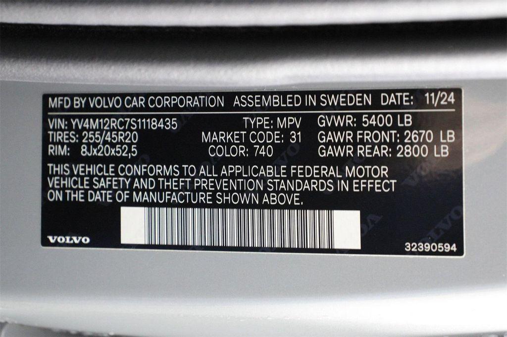used 2025 Volvo XC60 car, priced at $48,098