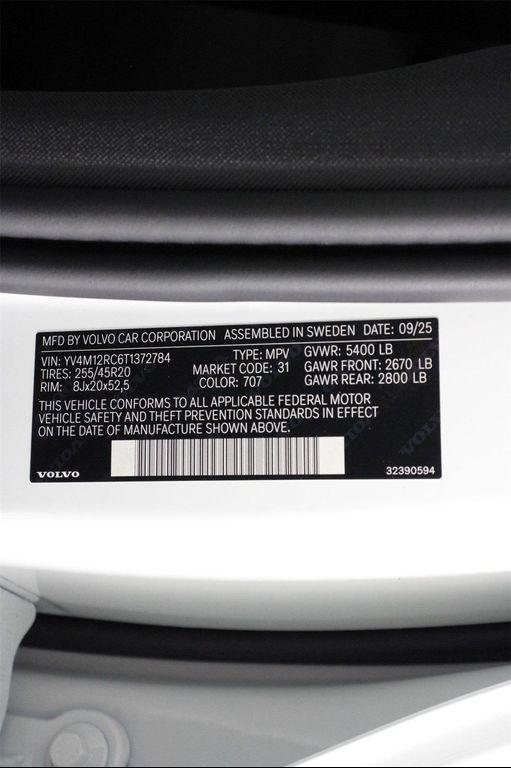 new 2026 Volvo XC60 car, priced at $57,985