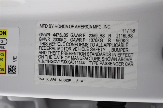 used 2019 Honda Accord car, priced at $22,618